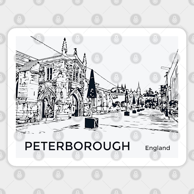 Peterborough England Sticker by Lakeric